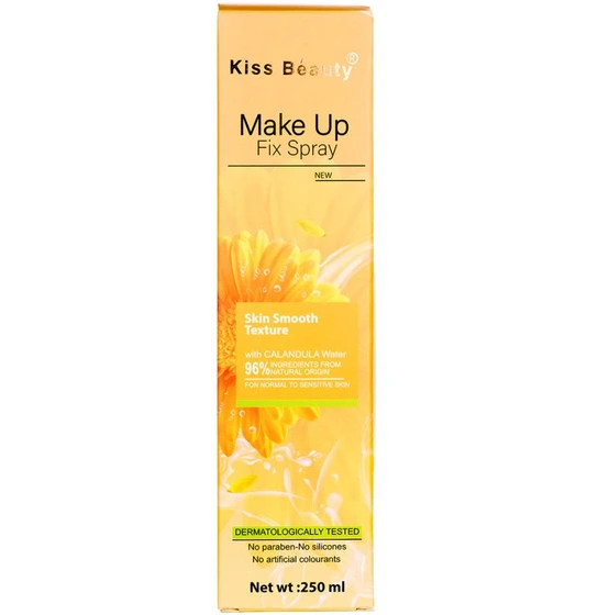 اسپری فیکس آرایش کیس بیوتی با عصاره گل همیشه بهار (Calendula