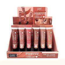 رژگونه مایع USHAS مدل Pretty Blush